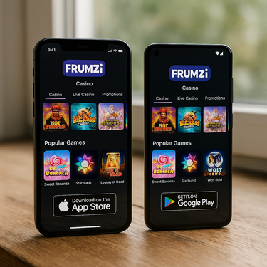 Frumzi Casino - Mobile Apps Browser Gaming - No Download Required